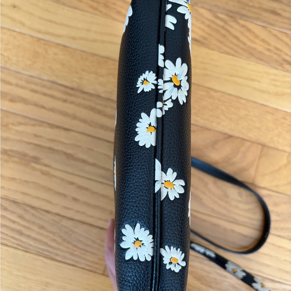 Coach Black Daisy Crossbody Bag with Gold Hardware - Picture 5 of 5